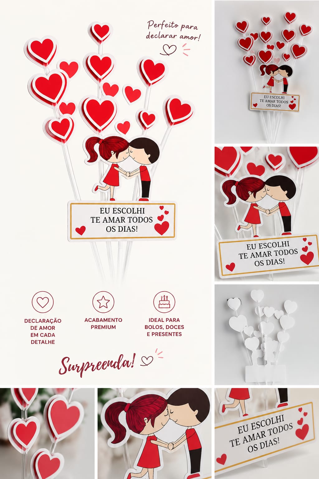 Topo de Bolo Personalizado